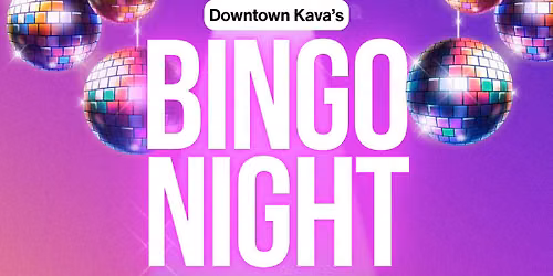 MUSIC BINGO WITH JOEY!