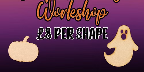 HALF TERM - Halloween Shape Decorating Workshop