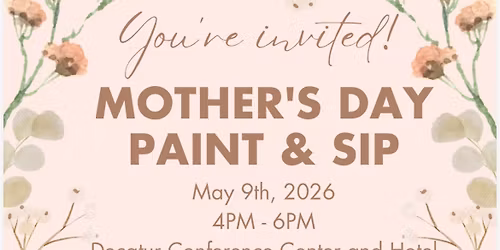 Mother\u2019s Day Sip & Paint: A Toast to Mom! 