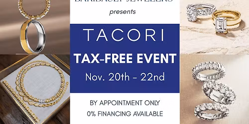 Tacori Tax-Free Weekend \ud83d\udc8d\u2728