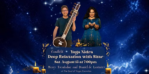 Candlelit Yoga Nidra Deep Relaxation with Sitar