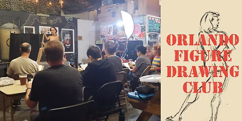 Open Session - 1st Tuesday - Orlando Figure Drawing Club - Model is ???