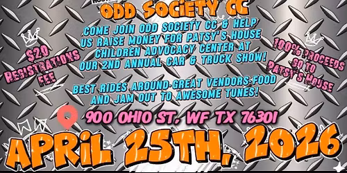 Annual Patsy\u2019s House Car & Truck Show