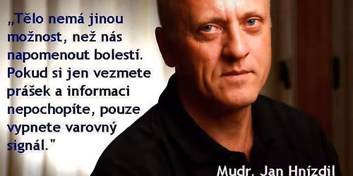 Beseda s Mudr. Janem Hn\u00edzdilem