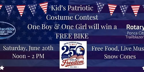 250 Years of Freedom - Kid's Costume Contest