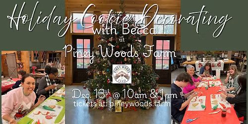 Holiday Cookie Decorating