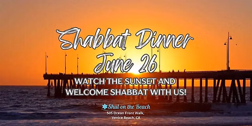 Shabbat Dinner at the Beach
