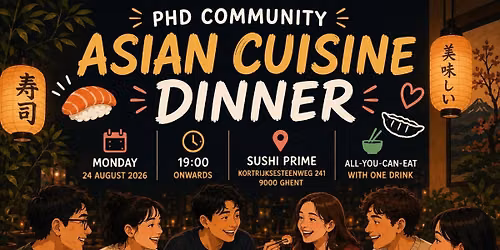 PhDC Asian Buffet Dinner