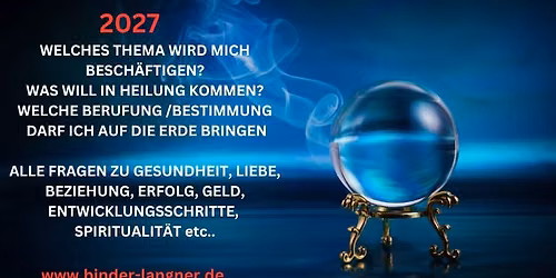 NEUJAHRESREADING \/HEILSEHEN f\u00fcr 2027