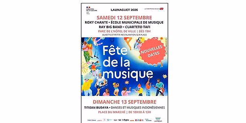 F\u00eate de la musique : Nouvelles dates 