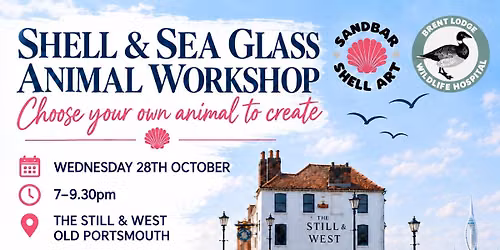 Shell and sea glass animal workshop 