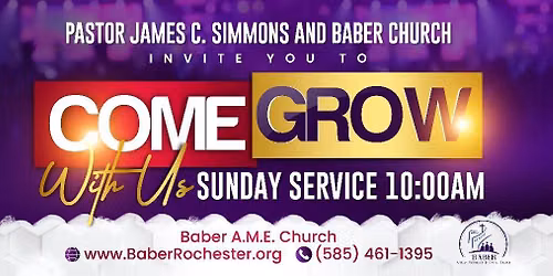 Baber AME Church: Platinum 70th Church Anniversary 