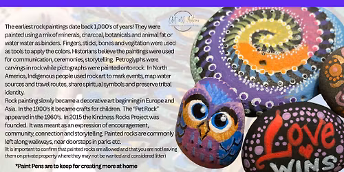 Rock Painting Class $39