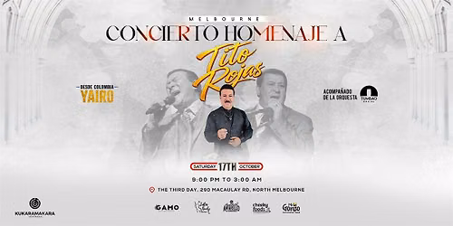 Tribute Concert to Tito Rojas - Salsa Night
