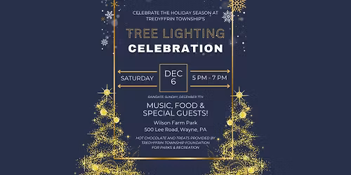 Tredyffrin Township's Tree Lighting Celebration