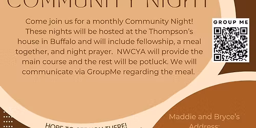 Northwest Catholic Young Adults: Community Night