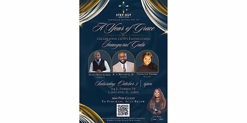 Step Out Ministries Inaugural Gala