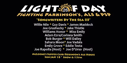 Songwriters By The Sea III