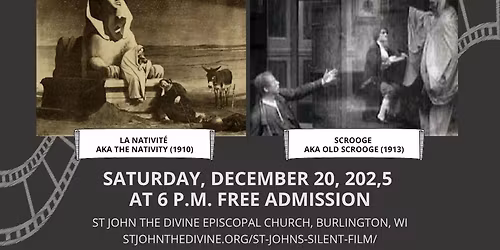 St John's Christmas\/Advent Silent Film Night
