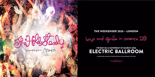 The Hold Steady Weekender \u23b8 Electric Ballroom, London \u23b8 Fri 6th & Sat 7th March