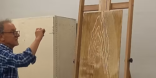 Steve Oxley on wood graining and marbelling at the SMA