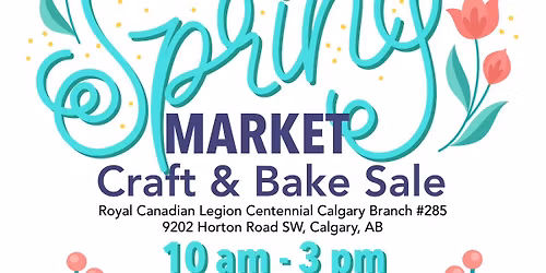 Spring Market Craft & Bake Sale