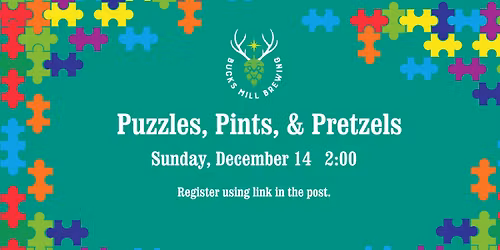Puzzles, Pretzels, and Pints Competition