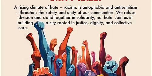 International Day for the Elimination of Racial Discrimination: Unity Rally