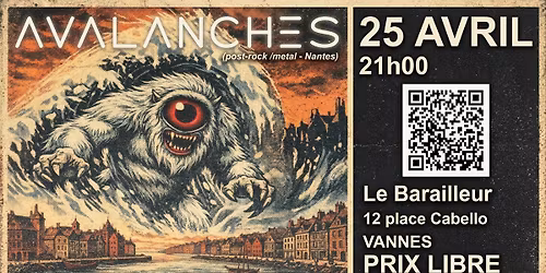 AVALANCHES - Post-rock\/m\u00e9tal - Nantes