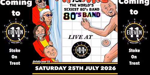 Atomic 80's era tribute live at Eleven Stoke