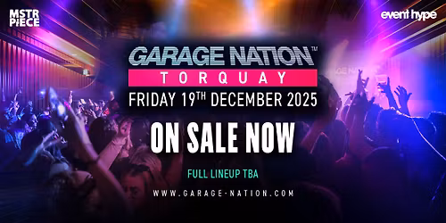 Garage Nation at The Foundry Torquay