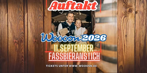 Wooosn 2026 - Das Chemnitzer Oktoberfest "Auftakt mit Fassbieranstich"