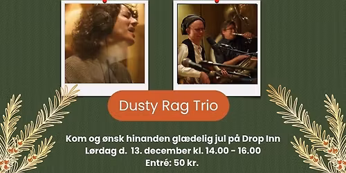 Jule-jazz med Dusty Rag Trio