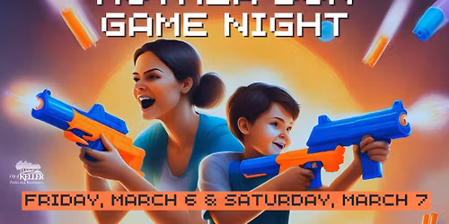 Mother Son Game Night