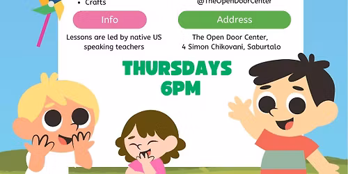 \ud83d\udc67\ud83c\udffb Free Kids English Club (5yrs +)