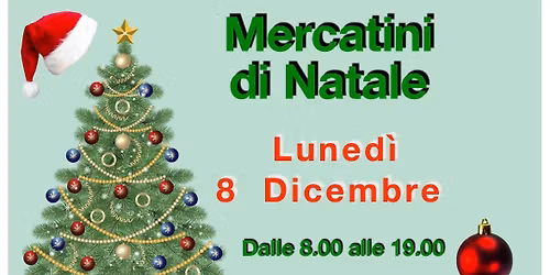 Mercatino di Natale -piazza San Francesco Prato
