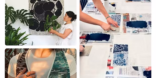 FREE - Lino Printing & Textiles Project for 10-14 year olds (Y6-9)