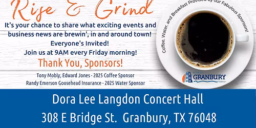 Rise & Grind - Visit Granbury
