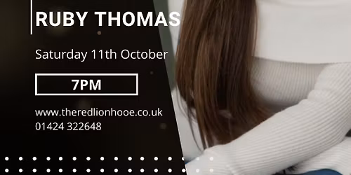 Live Music From Ruby Thomas 