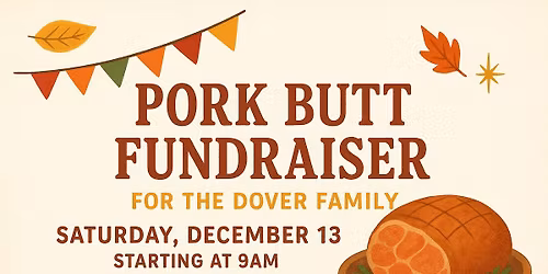 Pork Butt Fundraiser