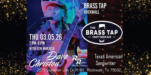 Dave Christen Duo with Don Maracle at the Harbor