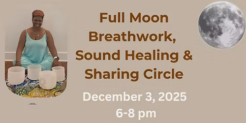 NewMoon Breathwork, Sound Healing & Sharing Circle
