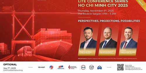 Cargonomics Lite Conference Series \u2013 Ho Chi Minh City 2025