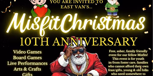 East Van\u2019s MISFIT CHRISTMAS 10th Anniversary!!!
