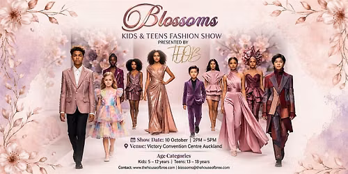 Blossoms Kids & Teens Fashion Show 2026!