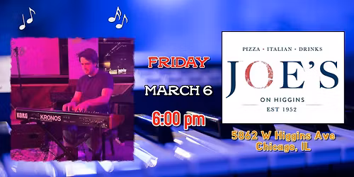 Alex Fritzel @ Joe's On Higgins