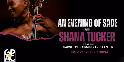 An Evening of Sade with Shana Tucker 
