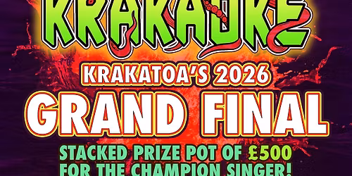 KRAKAOKE KARAOKE - THE GRAND FINAL 2026