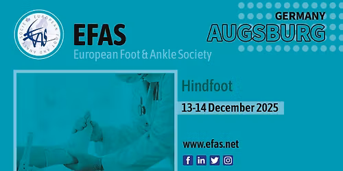 EFAS Hindfoot - Specimen Lab Course - 13-14 December 2025 - Augsburg