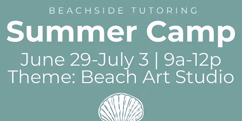Summer Camp | Week 5 | Beach Art Studio